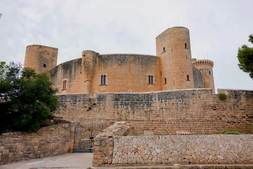 Castillo de Mallorca en Inverno